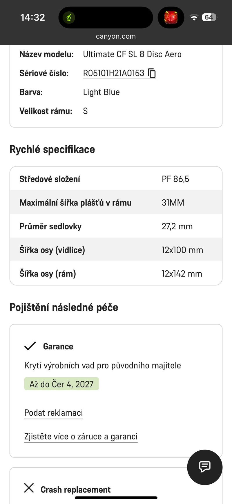 Ultimate CF SL 8 Disc Aero (Ultegra 2x12 Di2)