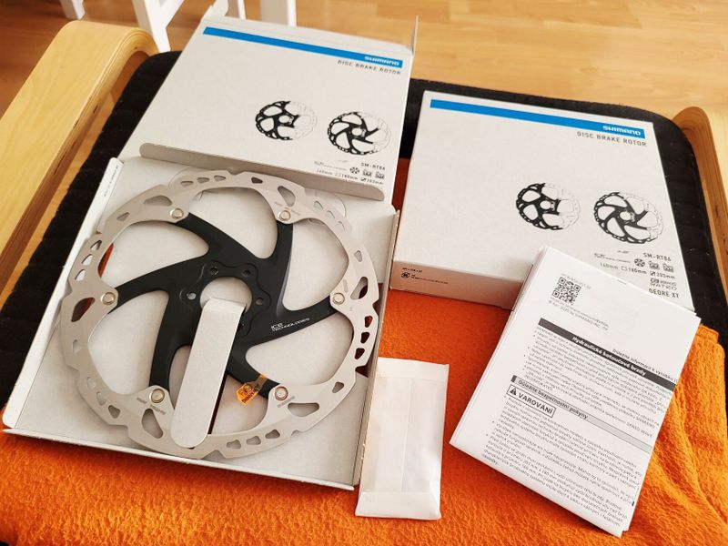 Nové kotúče Shimano Deore XT SM-RT86 IceTech 203mm