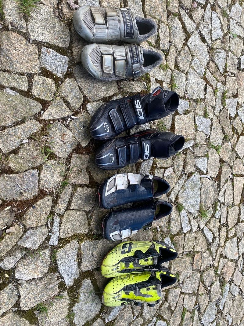 Prodej treter Sidi, Shimano a Gaerne