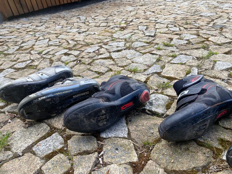 Prodej treter Sidi, Shimano a Gaerne