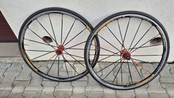 silniční kola Mavic Ksyrium SL, pro ráfkové brzdy, dobrý stav