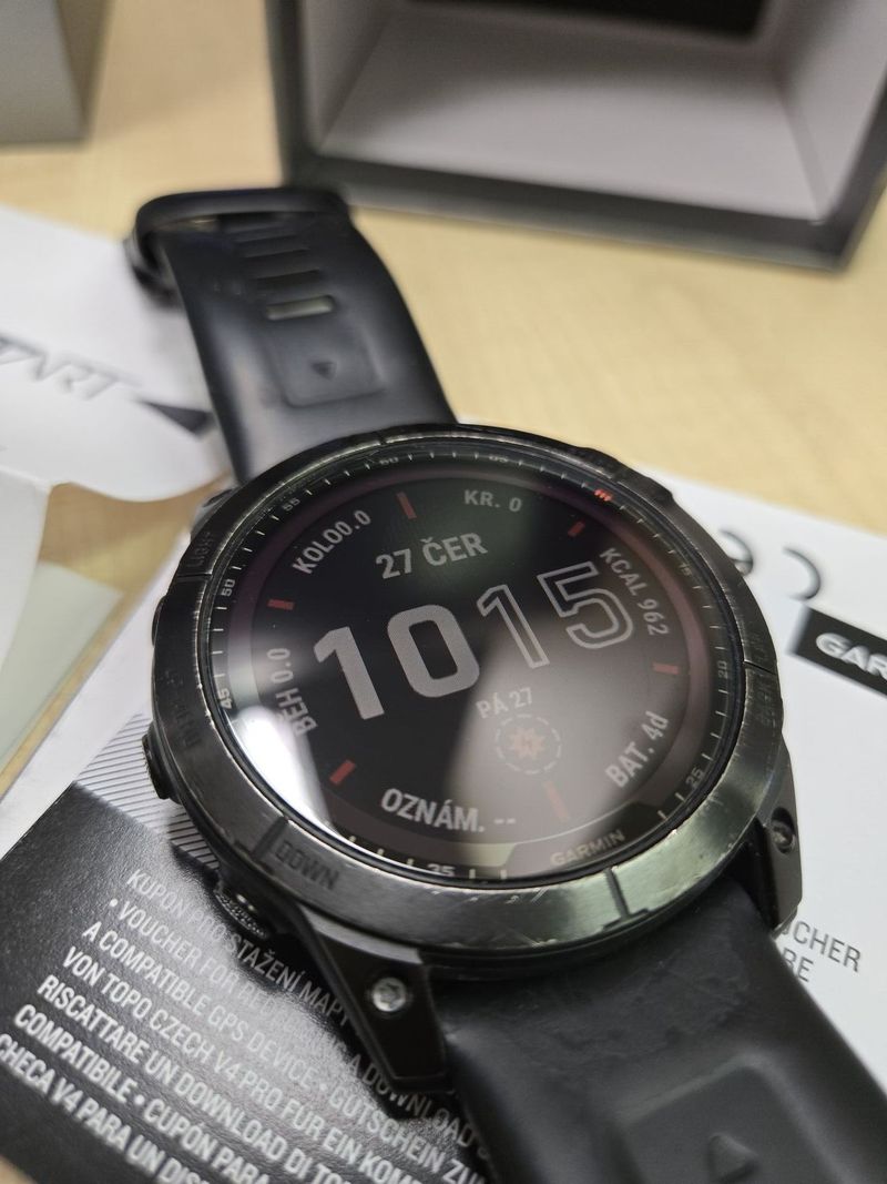 Garmin Fenix 7X Sapphire Solar 51mm Black