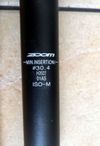 Zoom sedlovka 30,4 x 300 mm