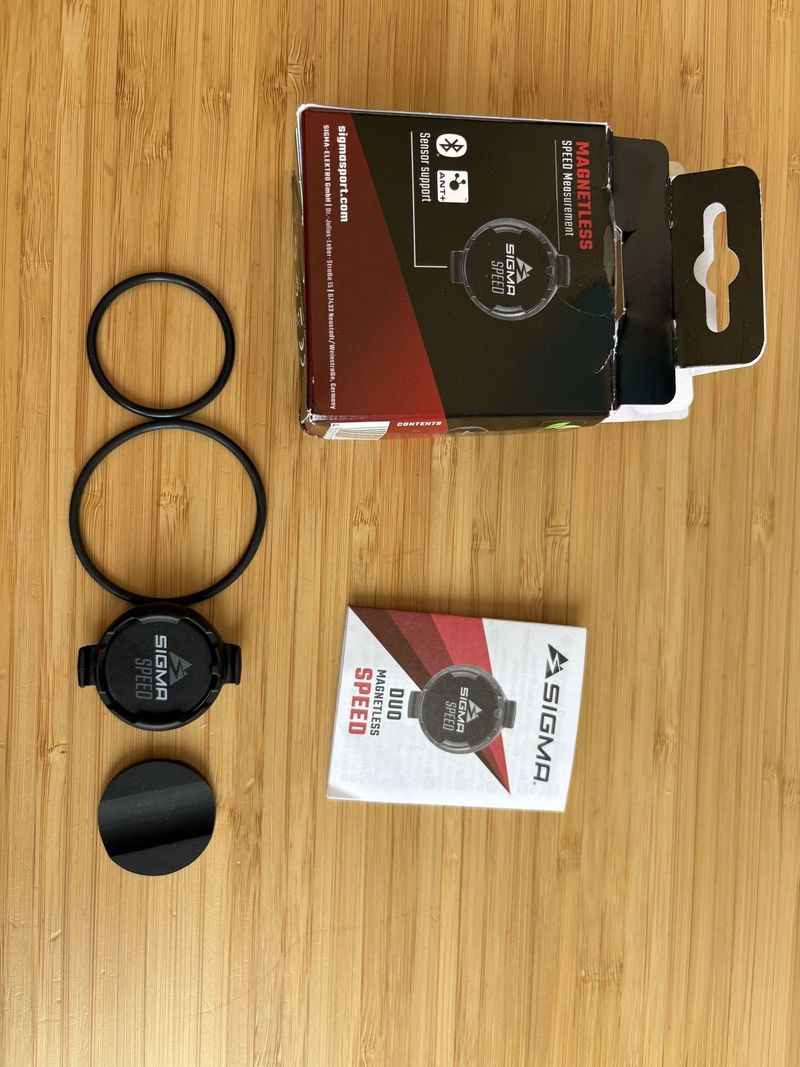 SIGMA DUO Magnetless Speed ANT+/BLE snímač rychlosti