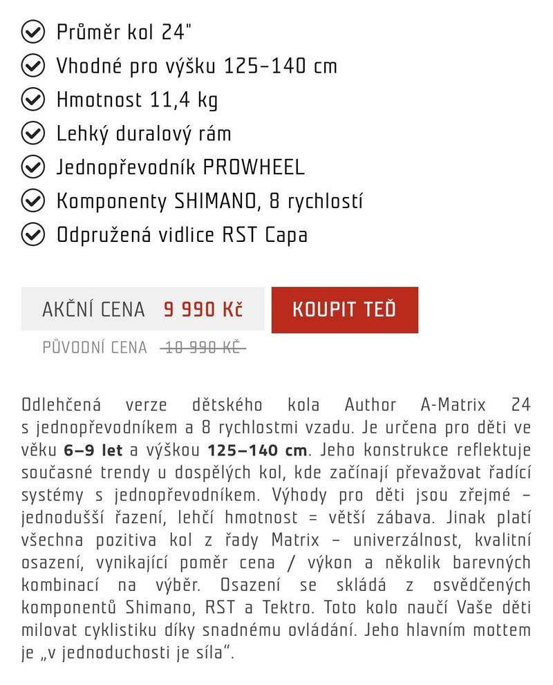Author A-Matrix Sl 24