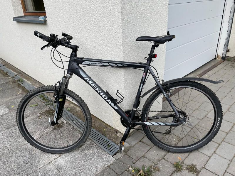 Horské kolo Merida Matts 100-D, hliník, dobrý stav