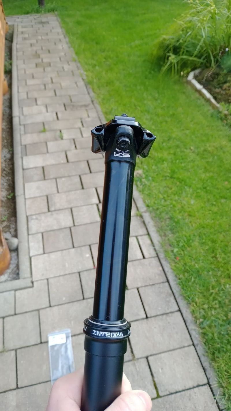 Teleskopická sedlovka kind shock lev Integra 125