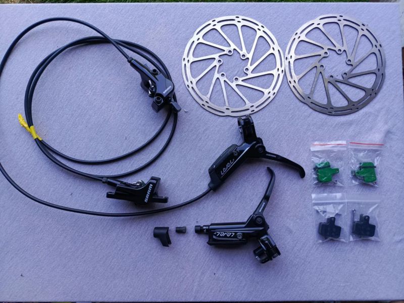 Hydraulické brzdy SRAM level T