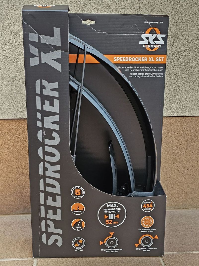 Sada gravel blatníků SKS Speedrocker XL 52 mm