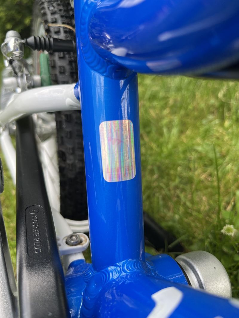 🚲💜 WOOM 2 – dětské kolo 14" – limitovaná barevná edice + příslušenství