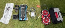 Thule Chariot CX 1 – TOP vozík za kolo, běh, brusle, běžky, skialpy + bohatá výbava