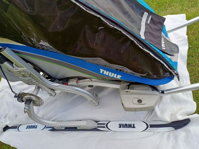 Thule Chariot CX 1 – TOP vozík za kolo, běh, brusle, běžky, skialpy + bohatá výbava