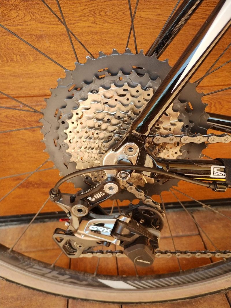 Scott team CX -stavba na novém rámu , najeto 200km