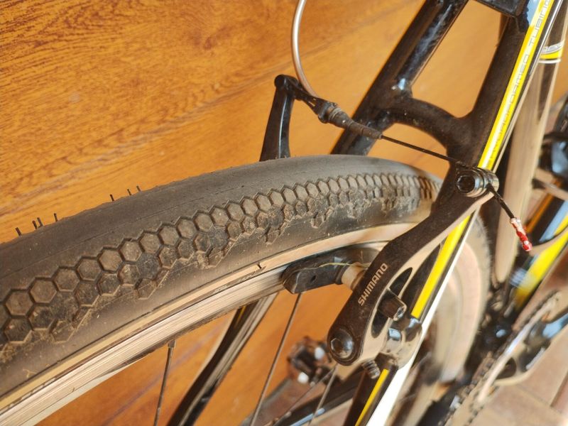 Scott team CX -stavba na novém rámu , najeto 200km