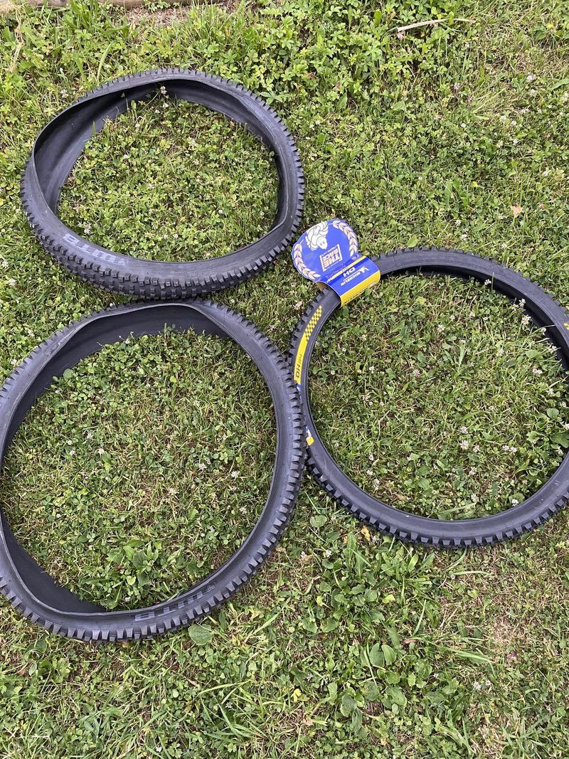 Nové pláště Michelin a WTB
