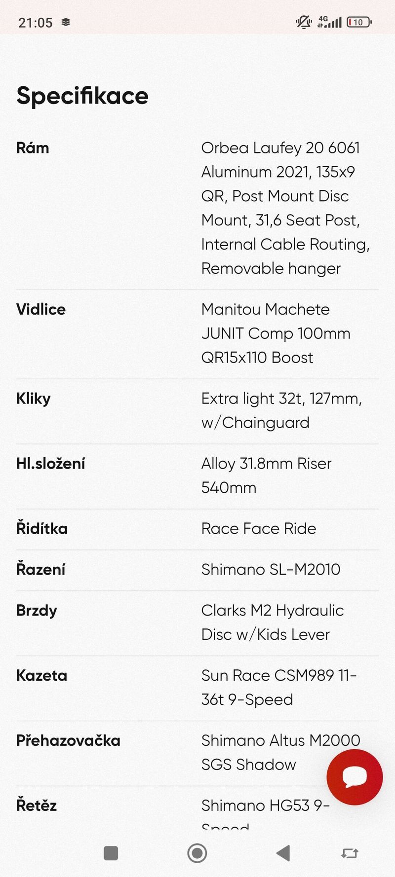 Orbea Laufey 20 H10 