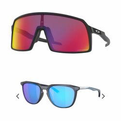 OAKLEY SUTRA & OAKLEY THURSO Blue Steel/Prizm Sapphire
