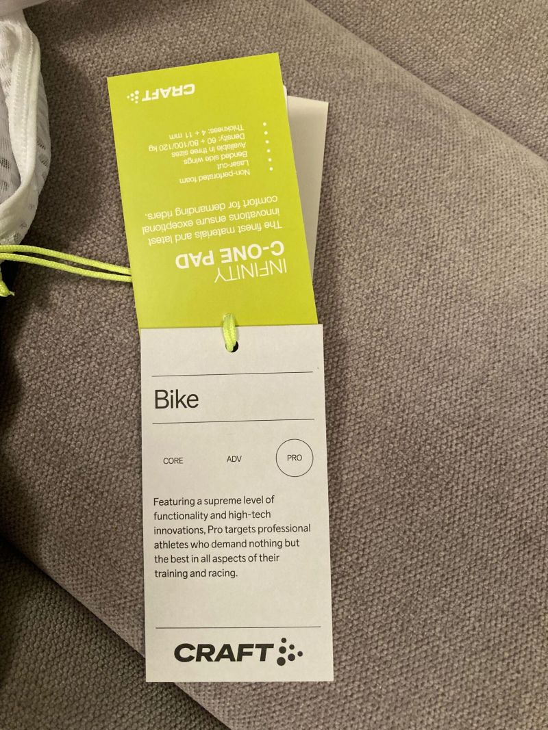 Nové Craft Pro Nano Bib Shorts tmavě modré kraťasy