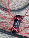 Karbonová kola 1150g, berd spokes, kotouče