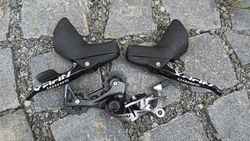 gravel sada SRAM 1x11 přehazovačka SRAM Rival 11 Type 3.0 a páky SRAM APEX HydroR