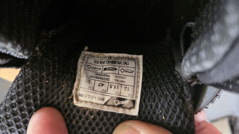 Leatt Shoe 4.0 Clip Pro Shoe Titanium 47