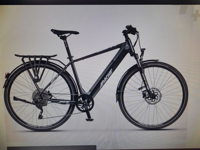 Prodám elektrokolo Apache Matto Tour E5-Dark Grey