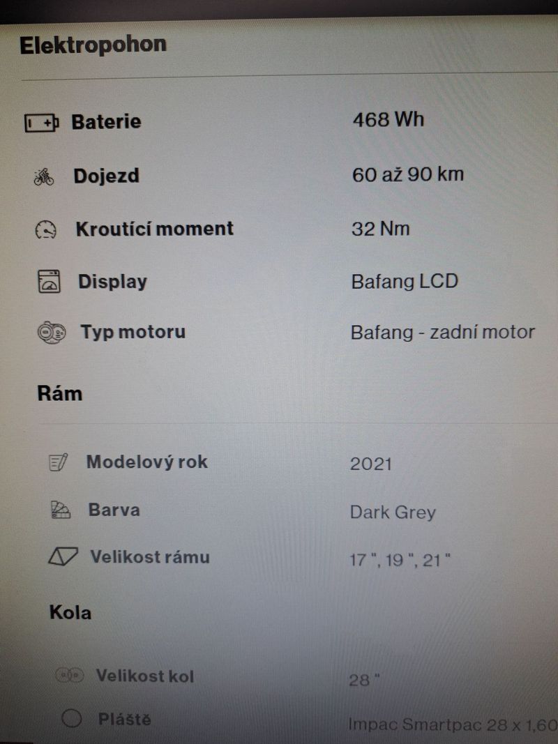 Prodám elektrokolo Apache Matto Tour E5-Dark Grey