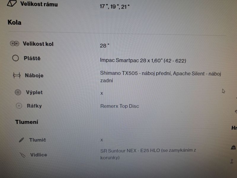 Prodám elektrokolo Apache Matto Tour E5-Dark Grey