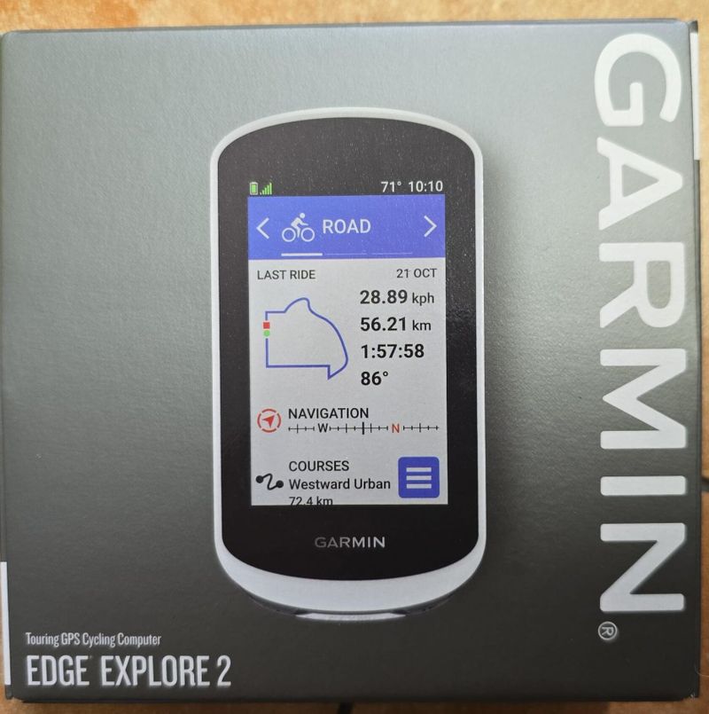 GPS computer Garmin Edge Explore 2 barva černá/bílá 