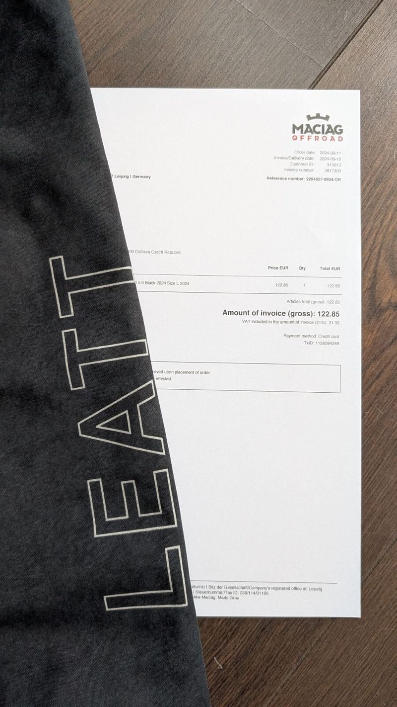 Leatt MTB HydraDri 5.0, vel. L, nepromokavé šortky, černé