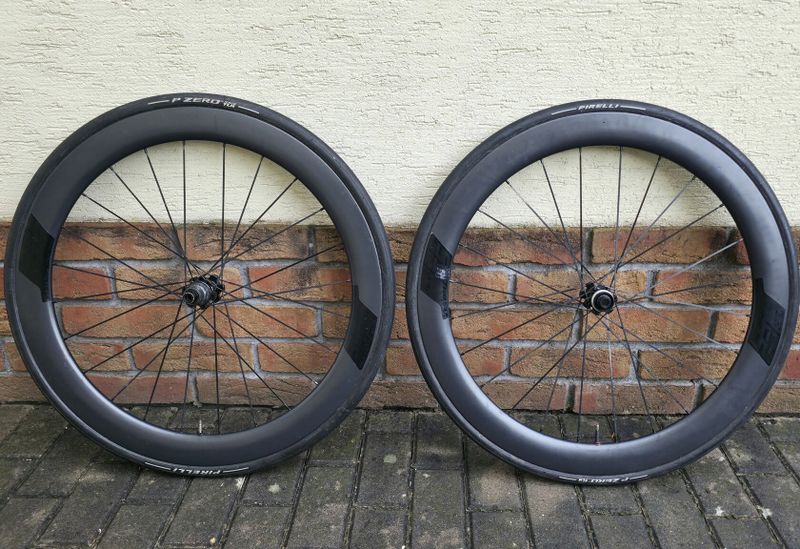 VISION SC 55 - zapletená karbon kola (set)
