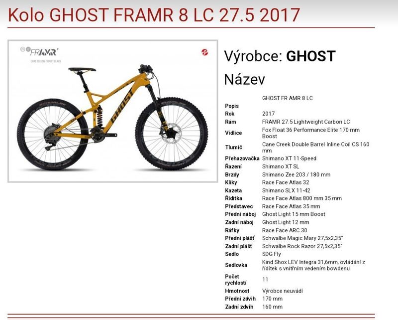 Ghost framr 8lc