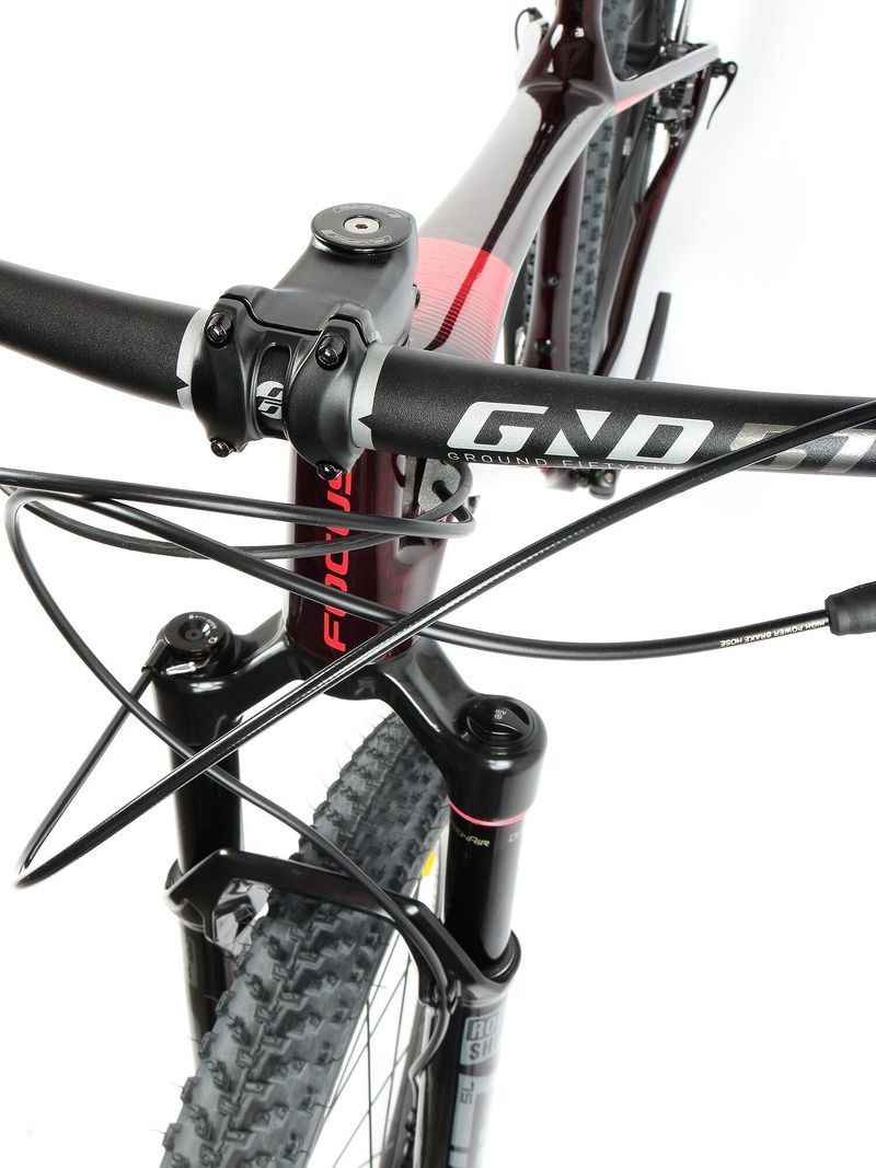 Nové kolo MTB 29" FOCUS Raven 9.9 SHIMANO XT 1x12 tmavě vínově červené lesklé - vel. S (16,5")