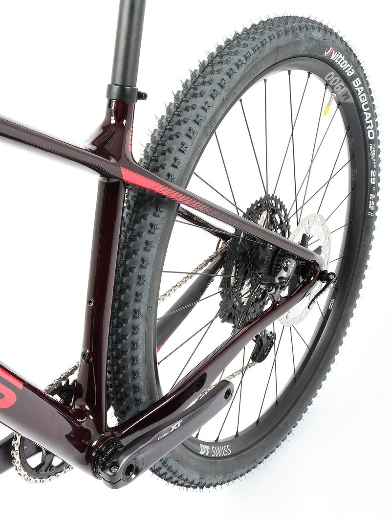 Nové kolo MTB 29" FOCUS Raven 9.9 SHIMANO XT 1x12 tmavě vínově červené lesklé - vel. S (16,5")