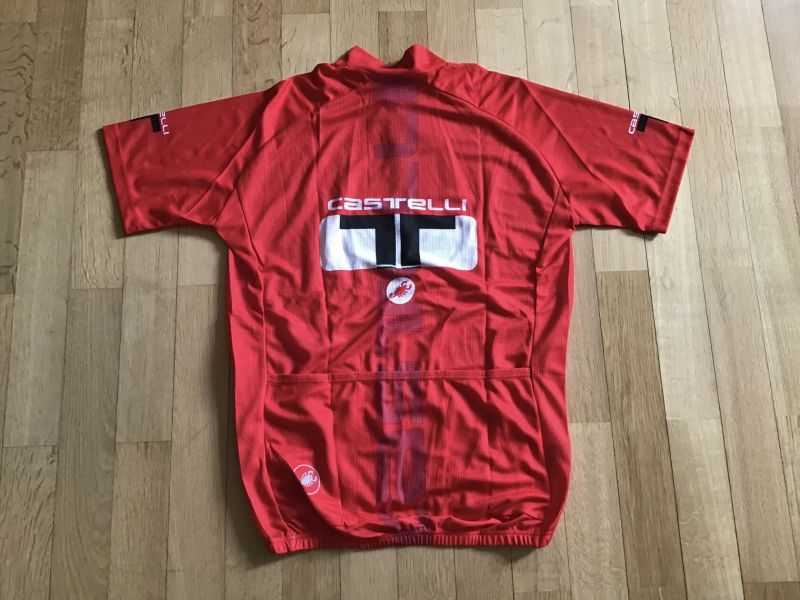 Dres Castelli T červený 