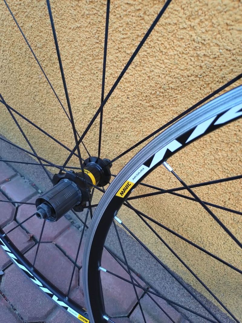 Mavic Aksium, zapletená kola 