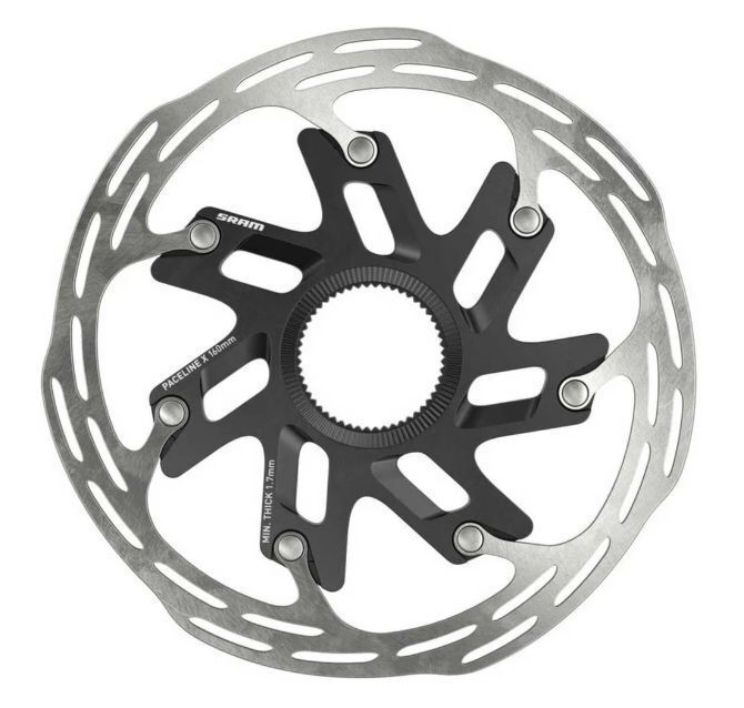 Brzdový kotouč SRAM PACELINE X CL Rounded Edges 160 mm