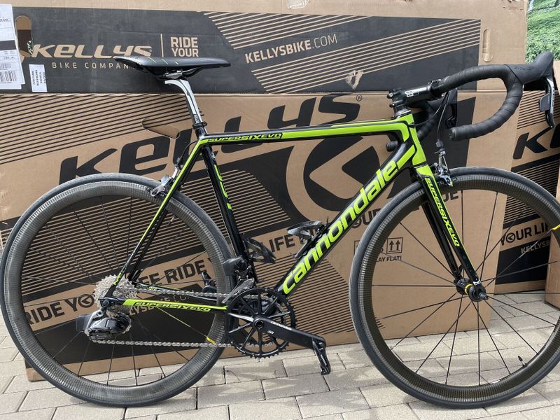 Cannondale Super Six Evo velikost 54 Sram Red AXS 2x12