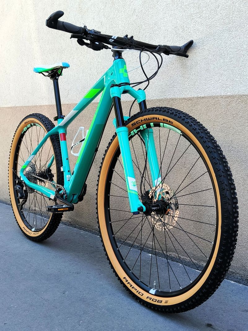 CUBE ACCESS WLS GTC PRO, vel S/17", carbon, 29" TOP STAV