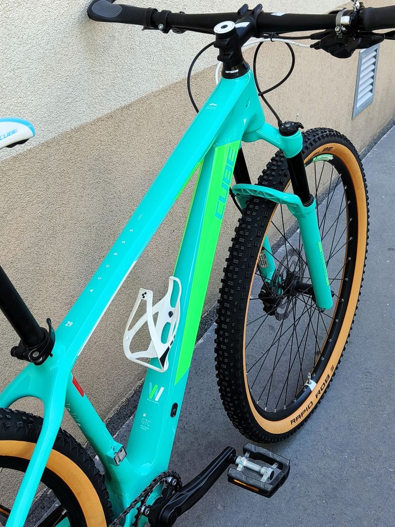 CUBE ACCESS WLS GTC PRO, vel S/17", carbon, 29" TOP STAV