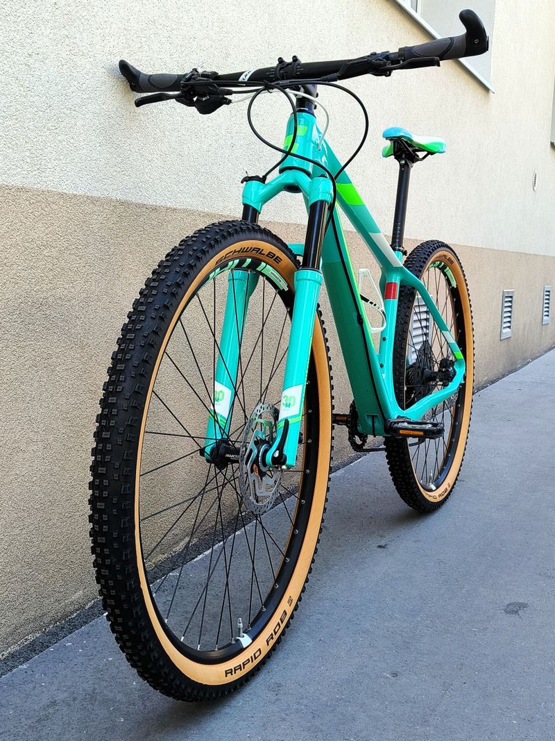 CUBE ACCESS WLS GTC PRO, vel S/17", carbon, 29" TOP STAV