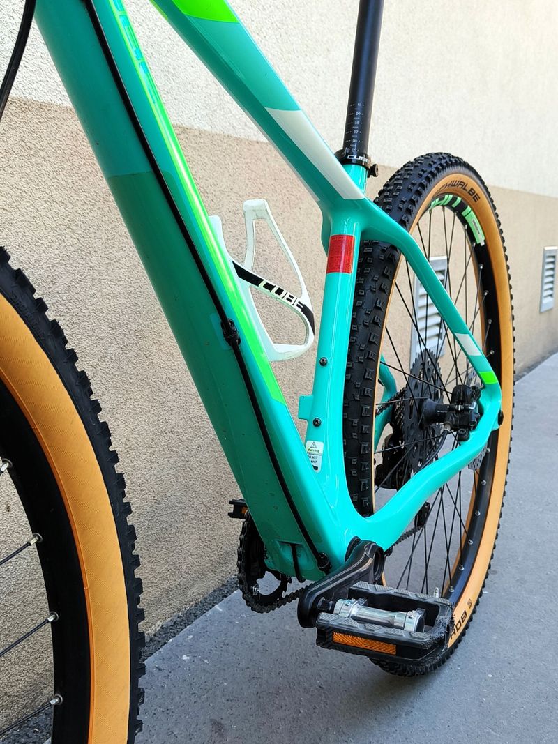 CUBE ACCESS WLS GTC PRO, vel S/17", carbon, 29" TOP STAV