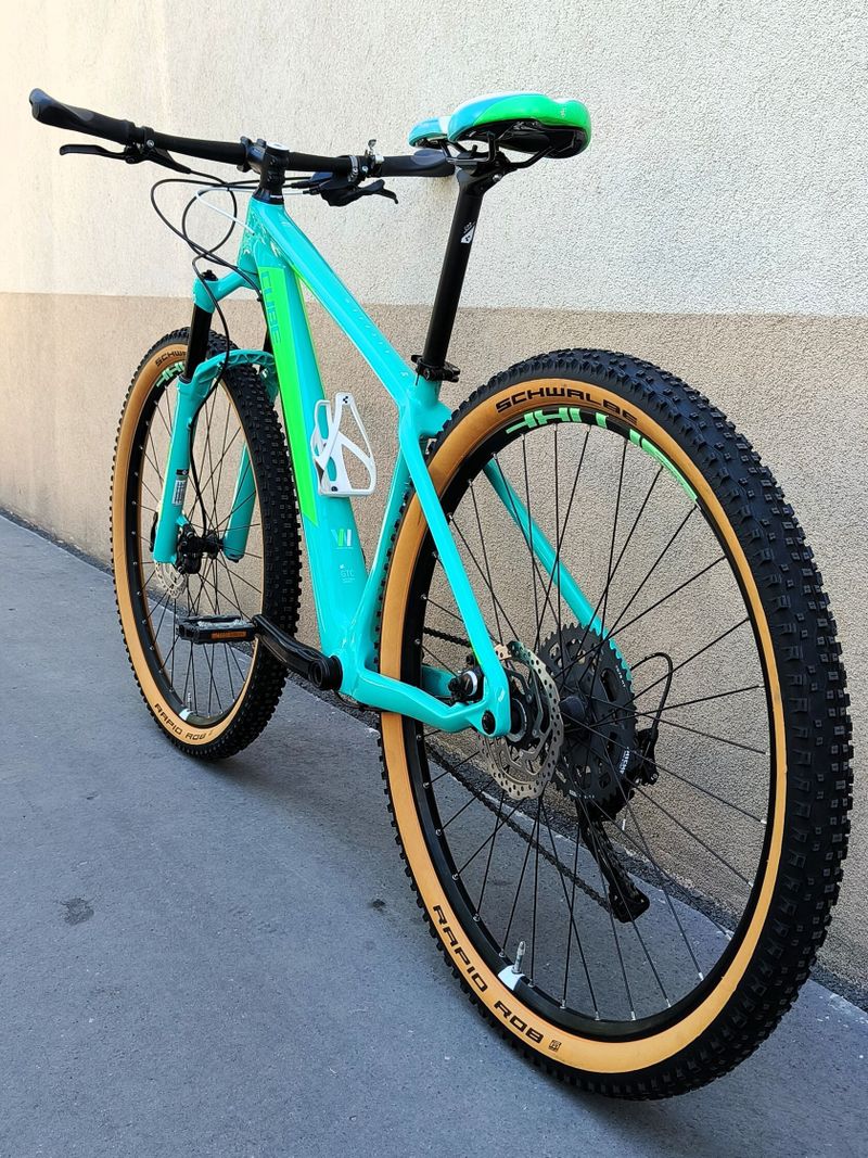 CUBE ACCESS WLS GTC PRO, vel S/17", carbon, 29" TOP STAV