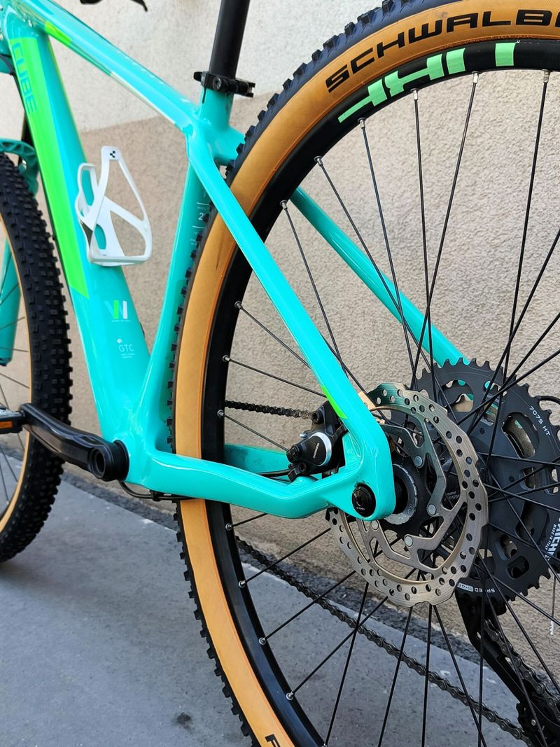 CUBE ACCESS WLS GTC PRO, vel S/17", carbon, 29" TOP STAV