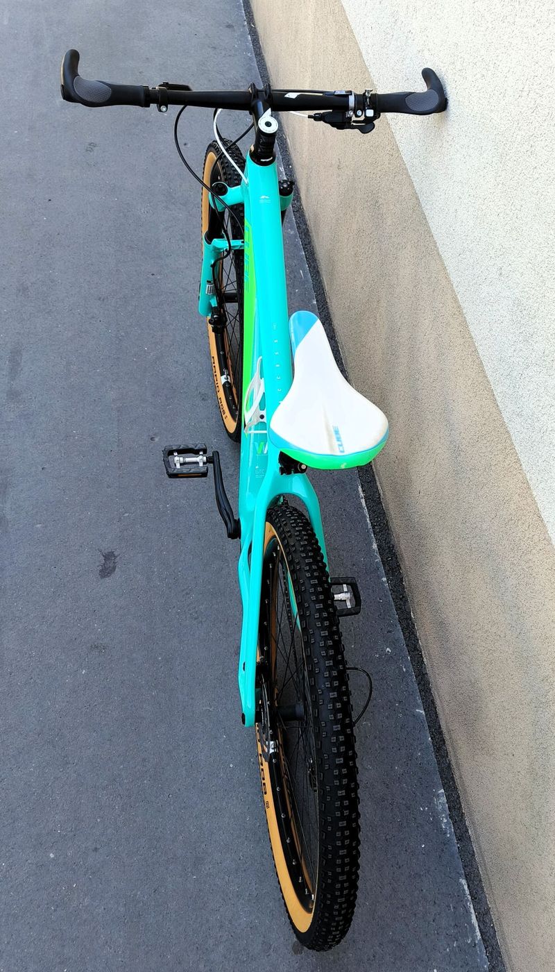 CUBE ACCESS WLS GTC PRO, vel S/17", carbon, 29" TOP STAV