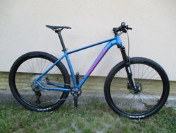 Nové 29" kolo ROZZO BOOST Grace 19", vzduch. vidlice Suntour XCR air, Shimano Deore1x12, pevné osy