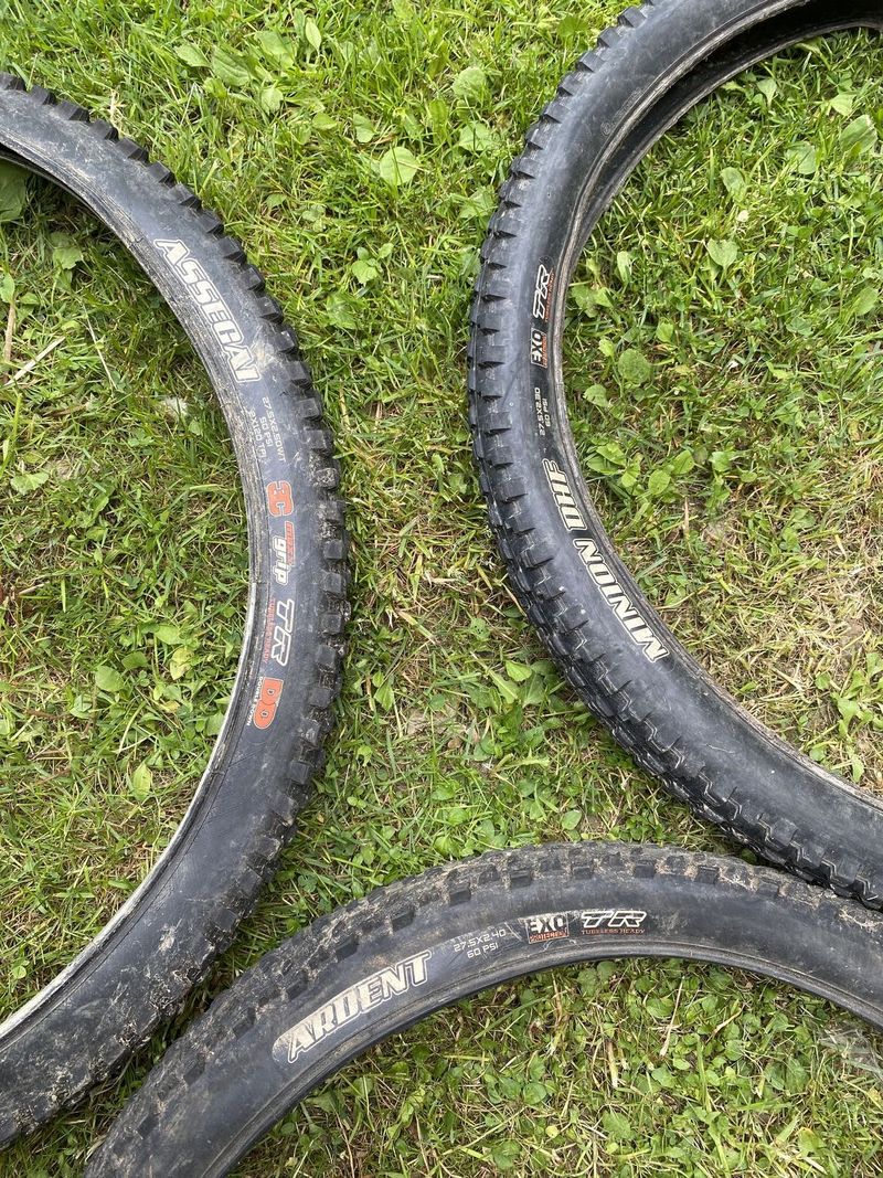 Pláště Maxxis, Continental, WTB, Schwalbe