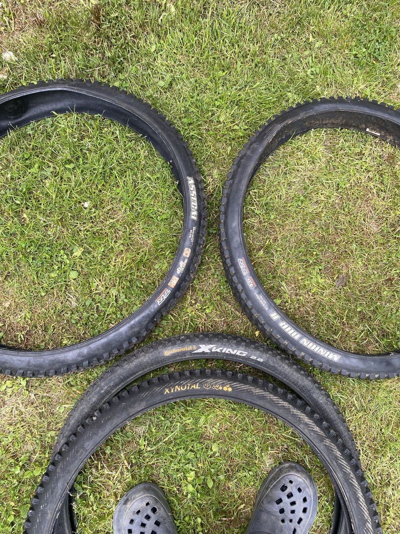 Pláště Maxxis, Continental, WTB, Schwalbe