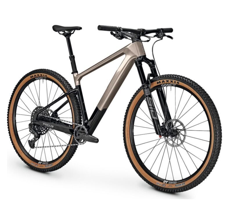 Focus Raven 8.9 DI 29" horské kolo Silver Glossy / Carbon Raw Glossy
