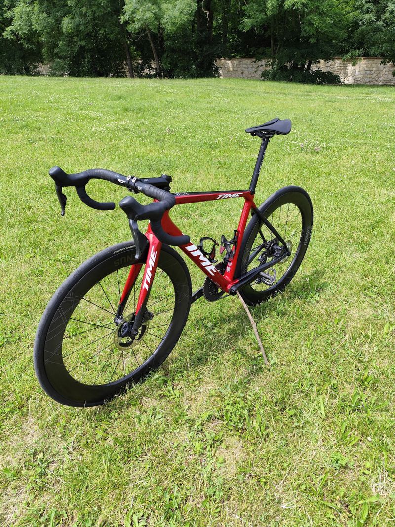 TIME Alpe d'huez - Ultegra Di2 12s, ERE Genus 65mm karbon, vel.52